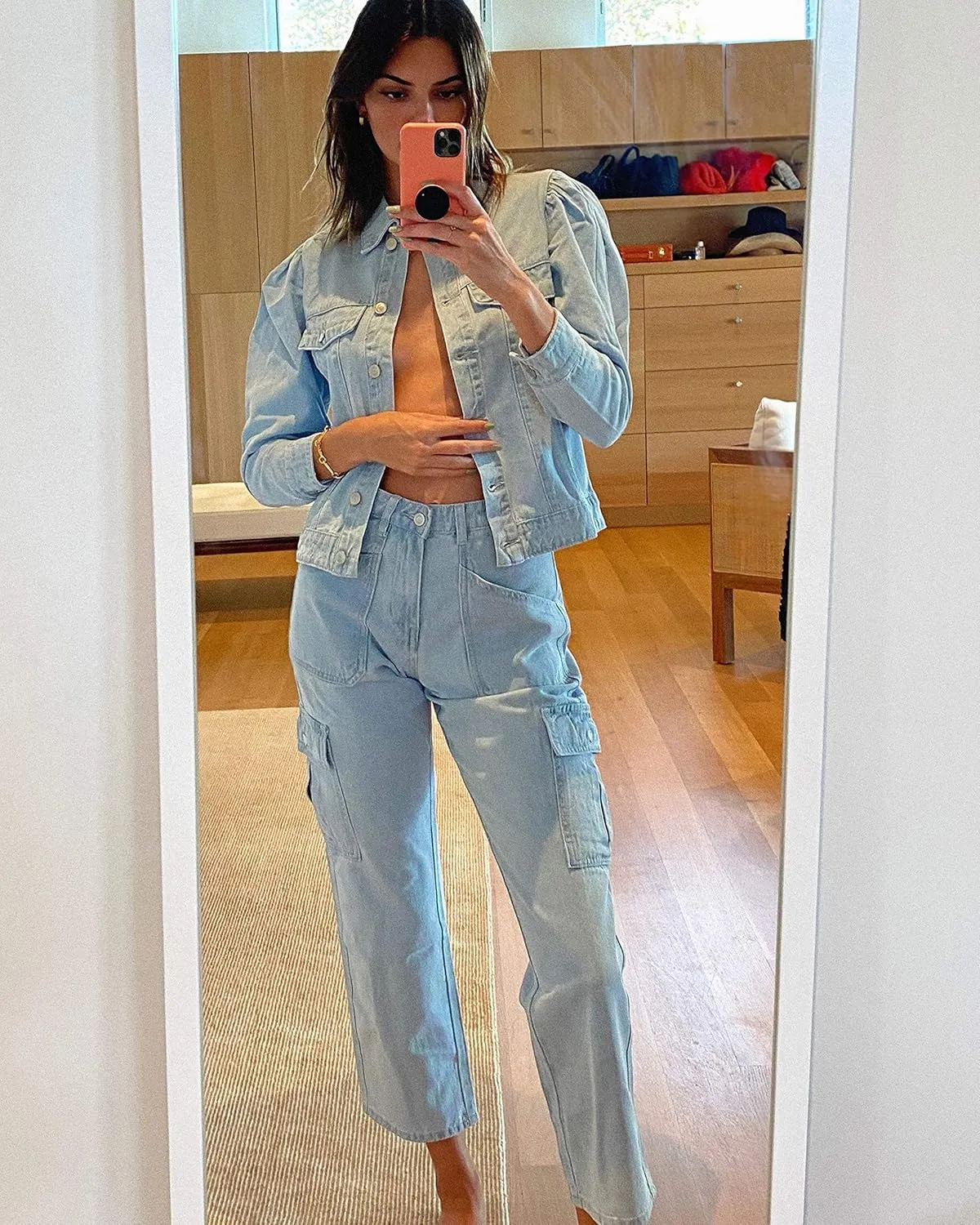 KENDALL   KYLIE Women's Cargo Pant - Amazon Exclusive