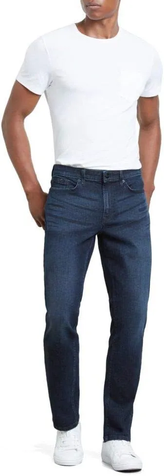 Kenneth Cole New York Men's Straight Indigo Wash