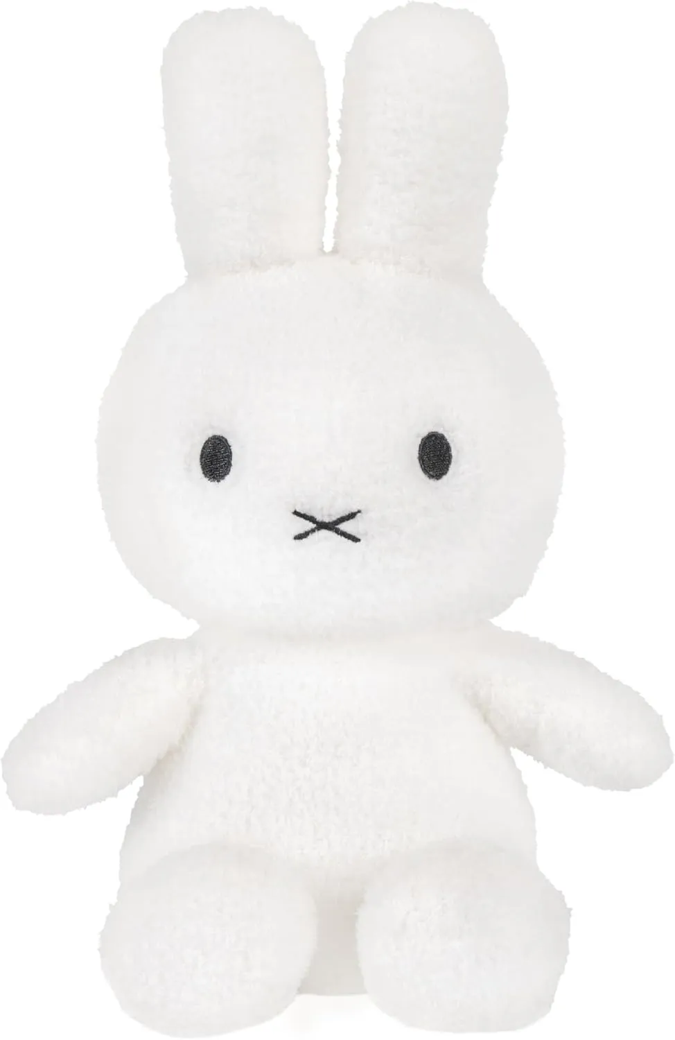 KIDS PREFERRED White Miffy Cuteeze Plush Toy, 12 Inch Sitting Dutch Bunny Plush, Soft Boa Rabbit Bunny Stuffed Animal Plushie Doll for Girls and Boys