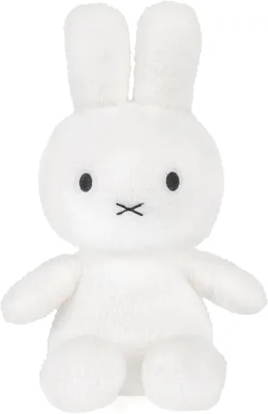 KIDS PREFERRED White Miffy Cuteeze Plush Toy, 12 Inch Sitting Dutch Bunny Plush, Soft Boa Rabbit Bunny Stuffed Animal Plushie Doll for Girls and Boys
