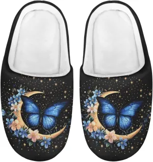 Kids Slippers Anti-slip Plush Slippers Cozy House Slippers Winter Bedroom Slippers for Home