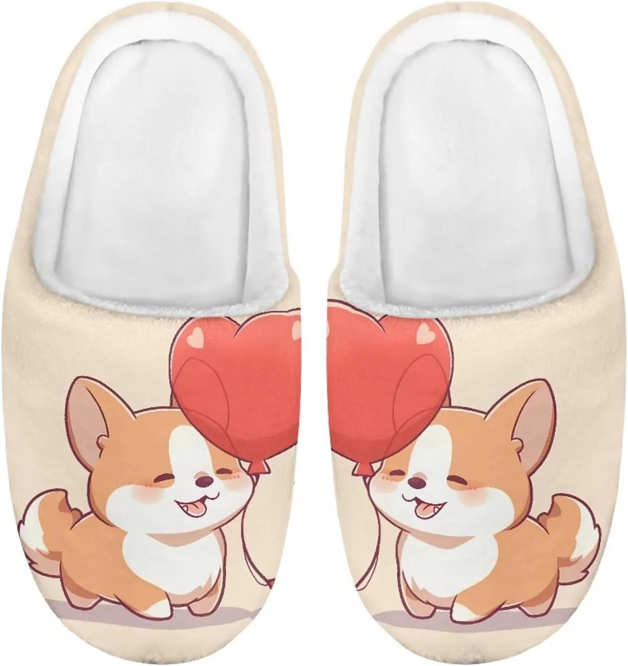 Kids Winter Warm Cotton Slippers Soft Plush Slippers Indoor Non Slip Flannel Fuzzy House Shoes for Boys Girls US 9-15