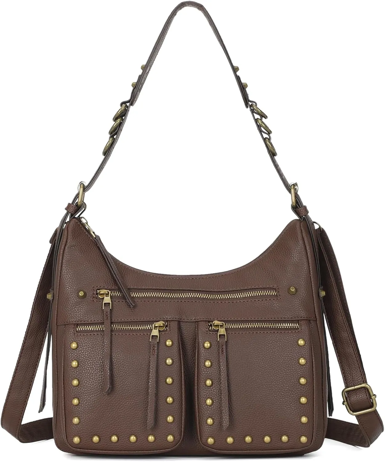 KL928 Large Hobo Shoulder Bag for Women Soft Faux Leather Handbags Fashion Tote Purse Adjustable Strap