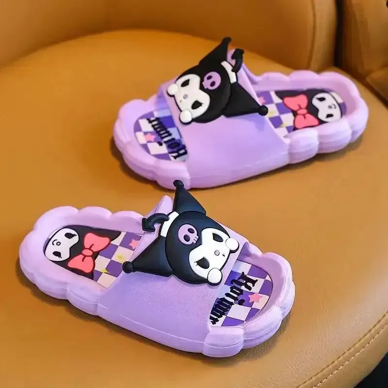 Kuromi Cartoon Character Slippers for Girls