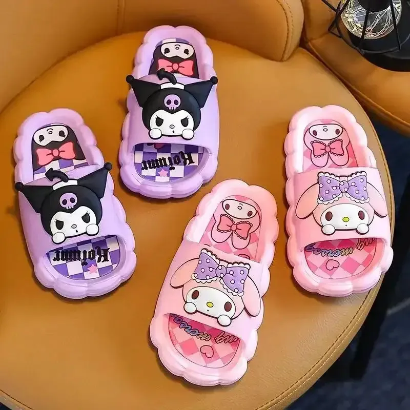 Kuromi Cartoon Character Slippers for Girls