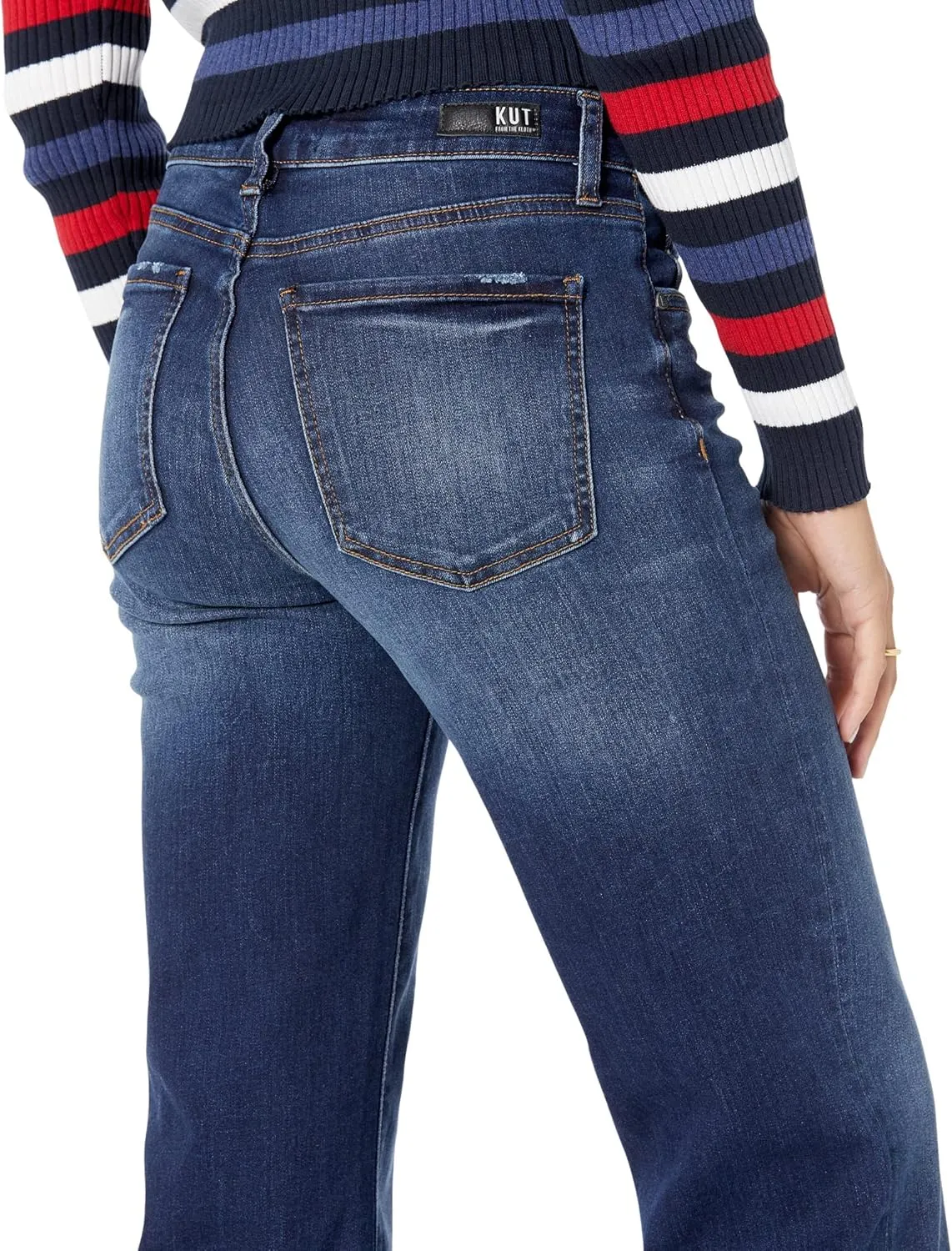 KUT from the Kloth Charlotte High-Rise Fab AB Culottes in Resolved