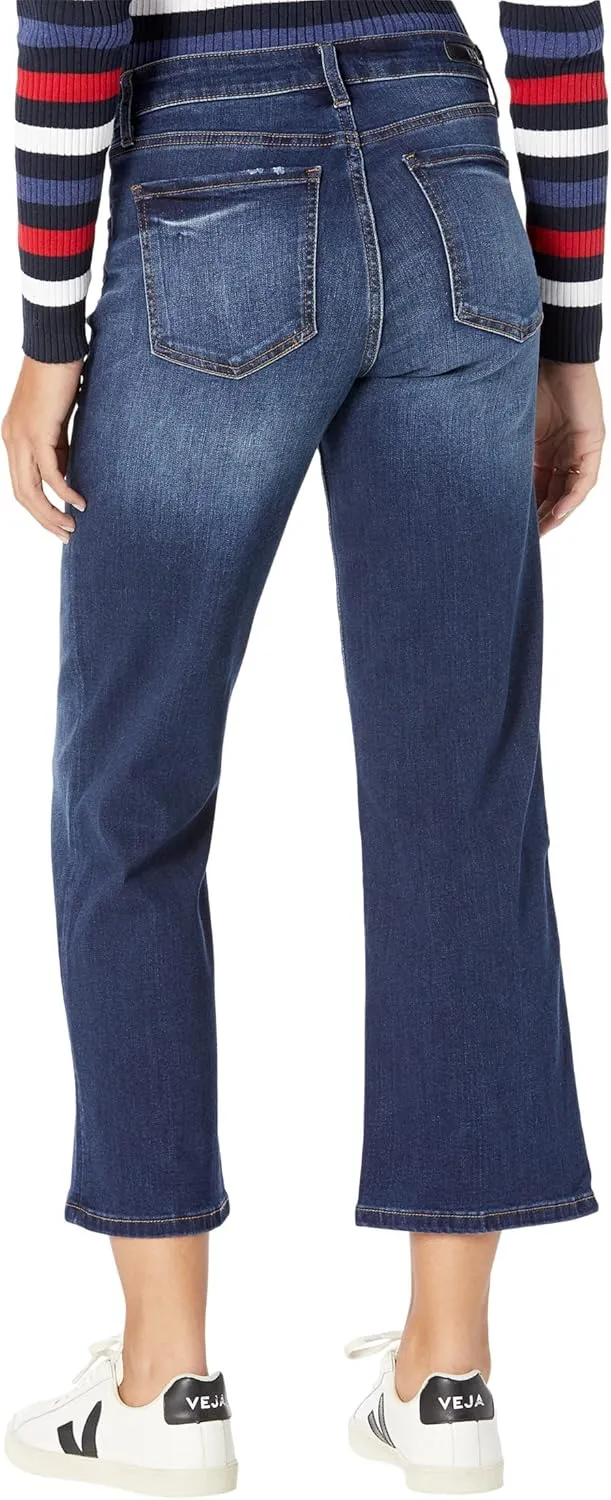 KUT from the Kloth Charlotte High-Rise Fab AB Culottes in Resolved