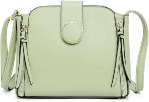 LA TERRE Lightweight Medium Crossbody Bag, Crossbody Purse Shoulder Bag for Women with Adjustable Strap