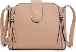 LA TERRE Lightweight Medium Crossbody Bag, Crossbody Purse Shoulder Bag for Women with Adjustable Strap