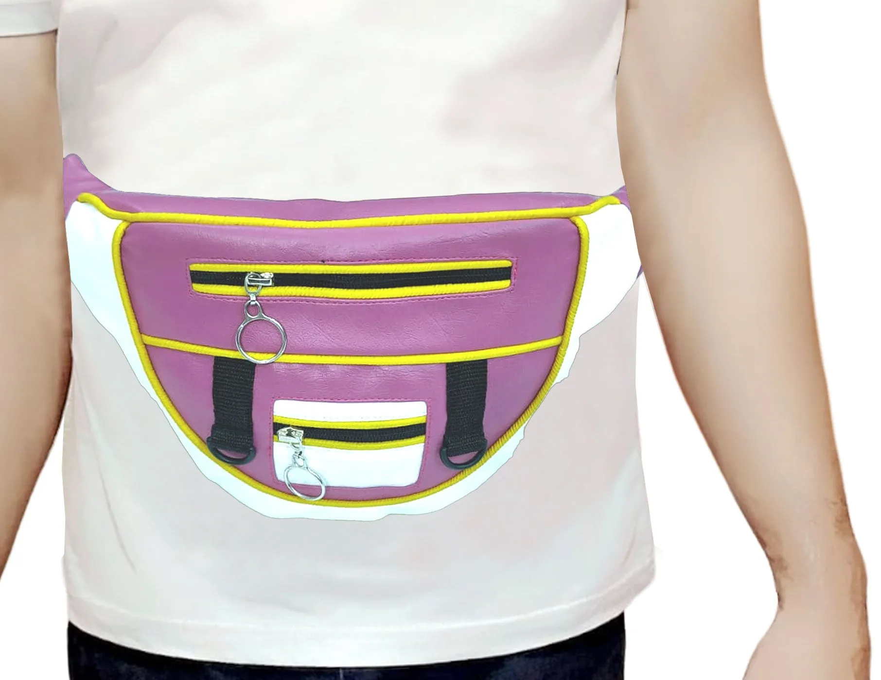 Ladies Women Multicolor Bum Bag Waist Purse Pouch Hip Fanny Pack Sports Travel