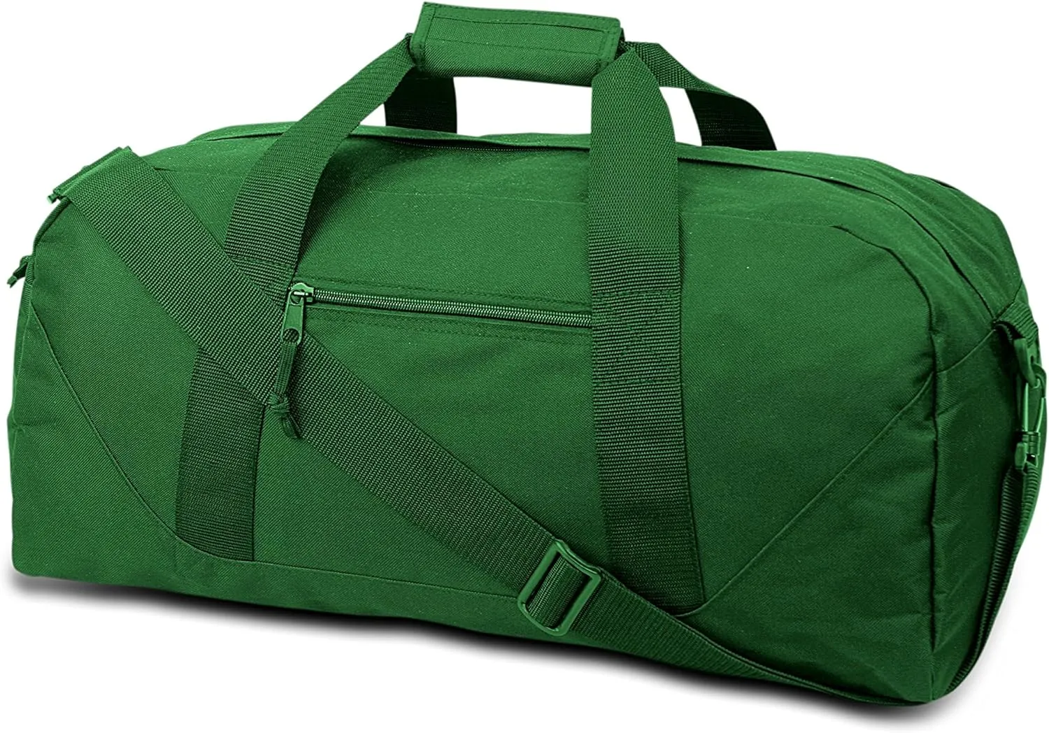 LB 600 DEN POLY SQUARE DUFFEL (KELLY GREEN) (OS)