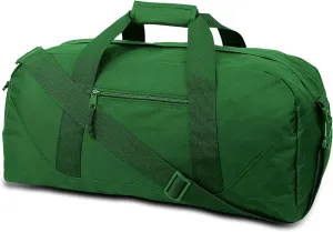 LB 600 DEN POLY SQUARE DUFFEL (KELLY GREEN) (OS)