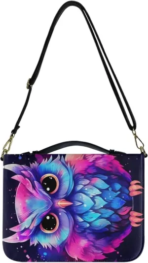 Leather Bible Cover Bags for Womens Fashion Crossbody Prayer Purse with Shoulder Strap