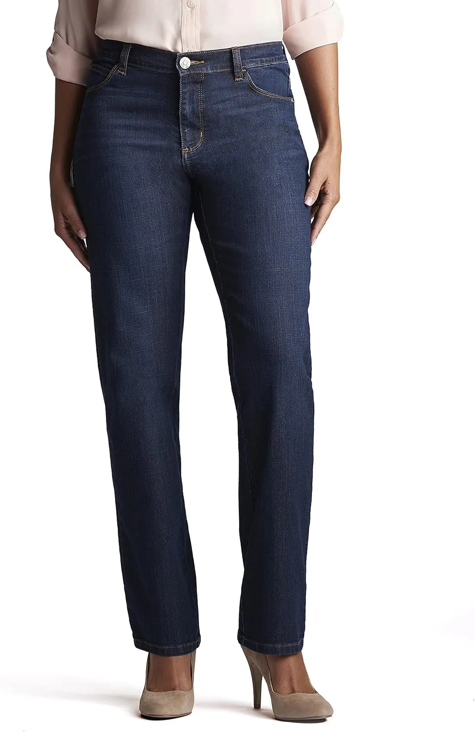 Lee Women's Relaxed Fit Straight Leg Jean