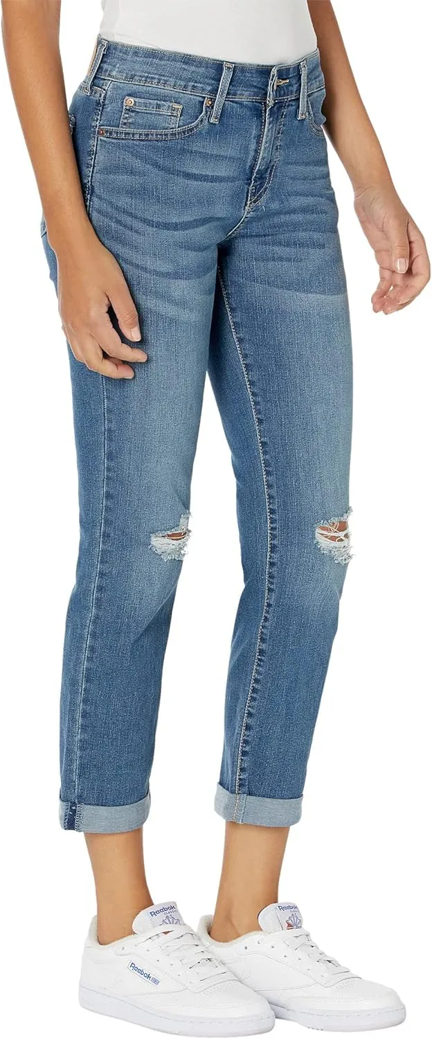 Levi Strauss Signature Gold Women's Mid Rise Slim Boyfriend Jeans (Available in Plus Size)