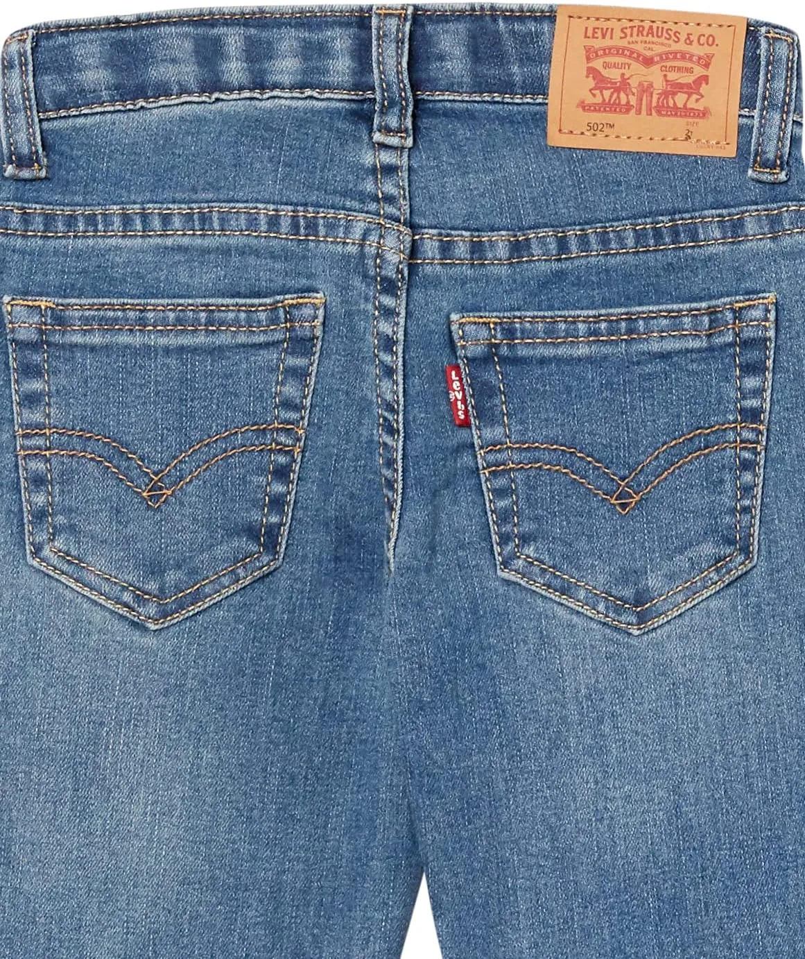 Levi's Boys' 502 Regular Taper Fit Performance Jeans