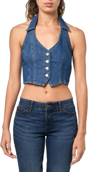 Levi's Women's Bria Denim Corset Halter