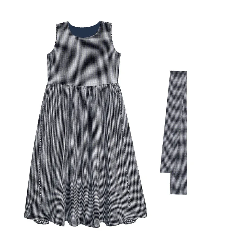 linen artistic  dress