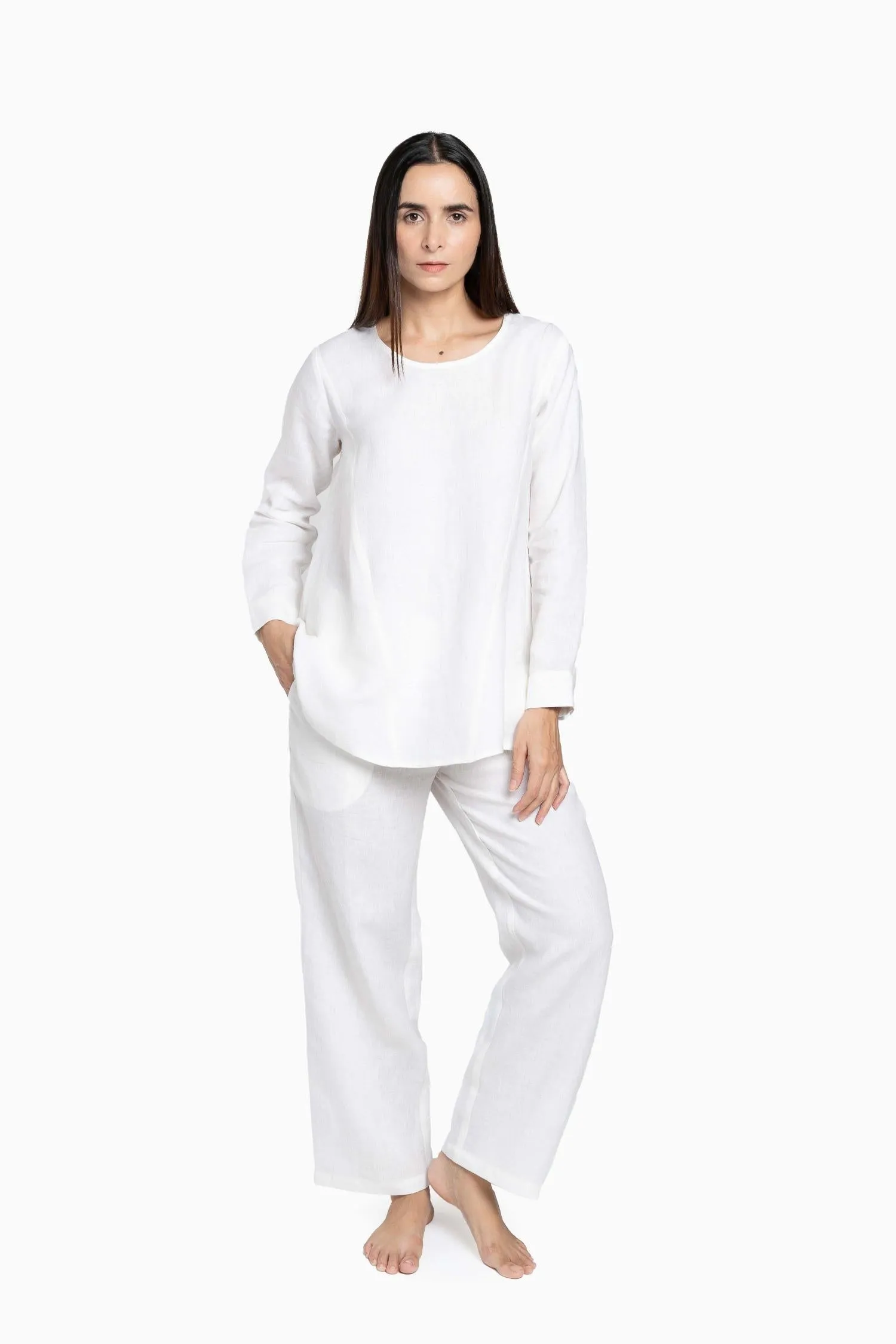 Linen Candace Co-Ord Set-Oatmeal