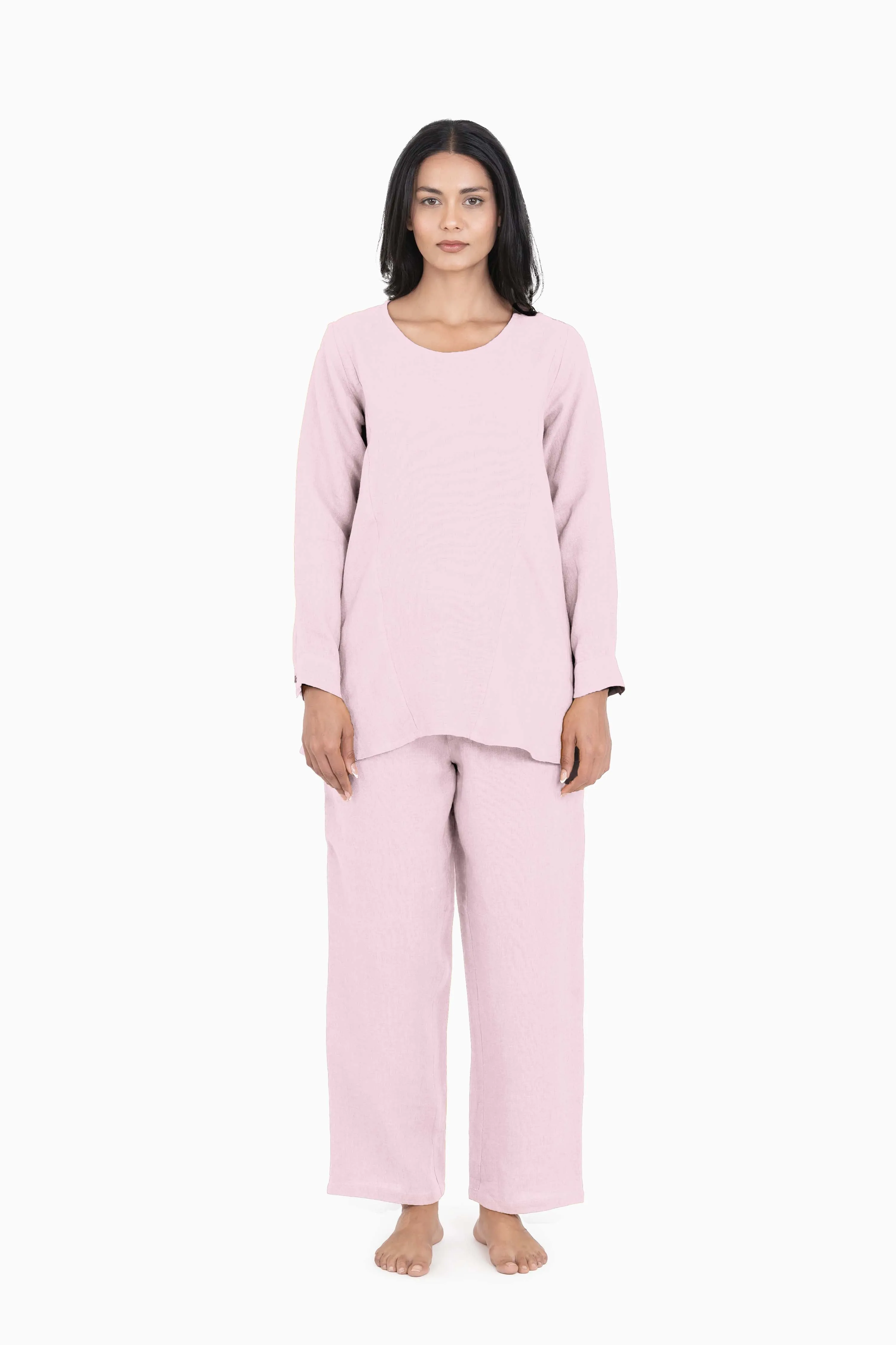 Linen Candace Co-Ord Set-Oatmeal