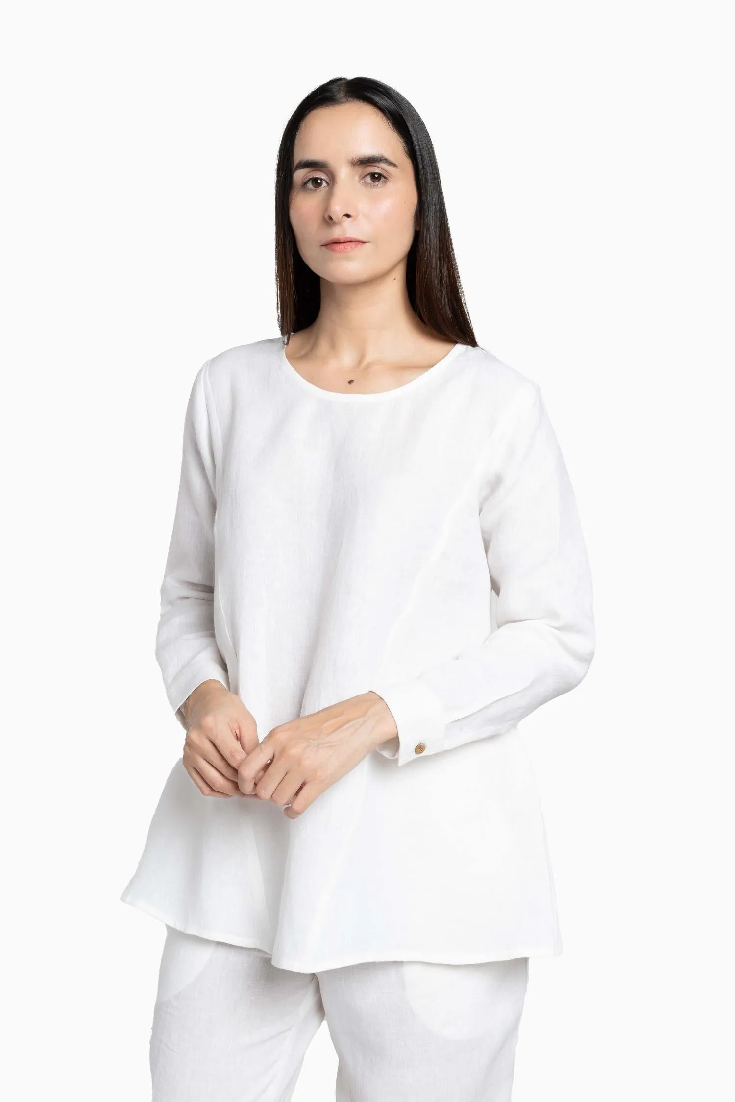 Linen Candace Co-Ord Set-Oatmeal