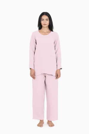 Linen Candace Co-Ord Set-Petal Pink