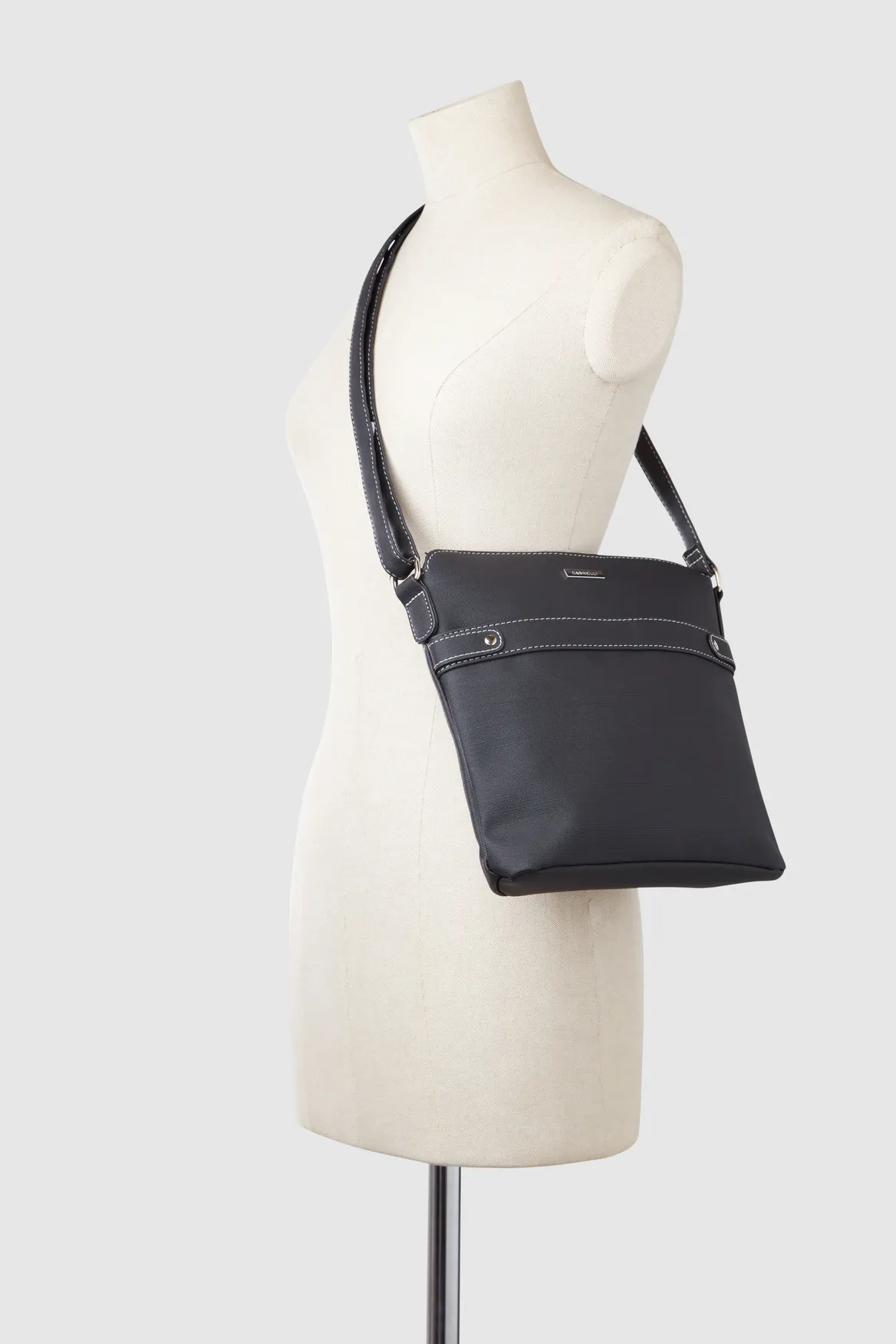 Linen Crossbody Bag