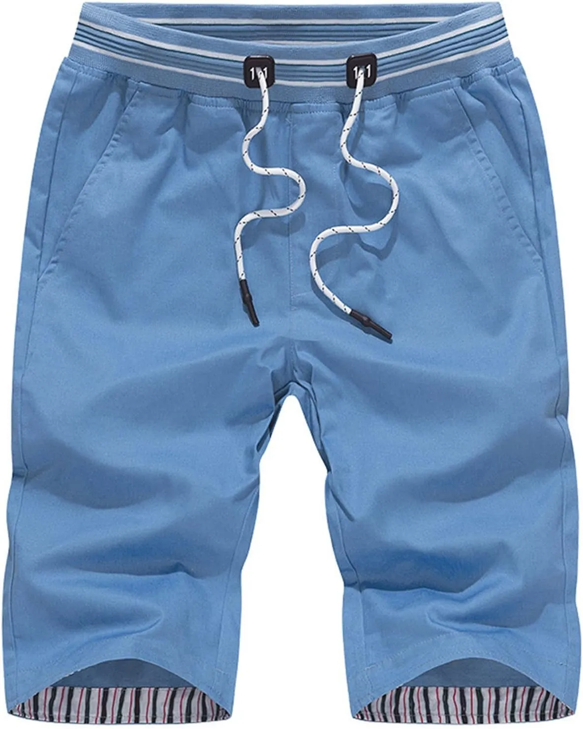 Linen for Men Tie Dye Sports Shorts Casual Beach Couple Pants Linen Beach Short Pant Swim Shorts Zipper Hiking
