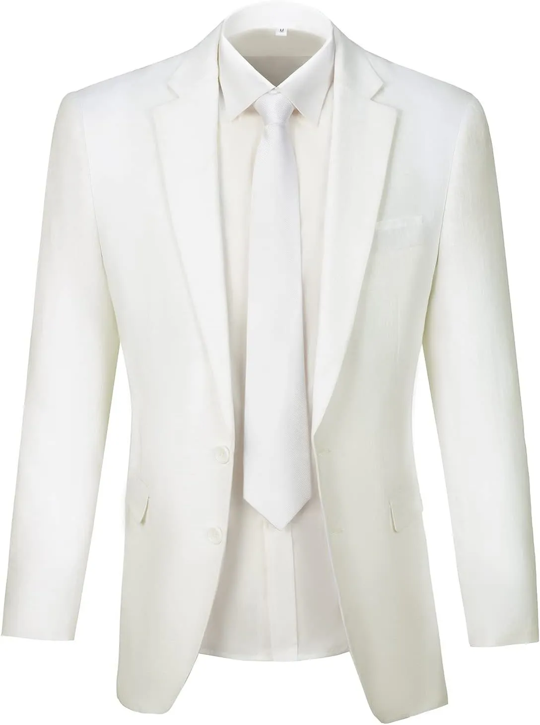 Linen Suit 3 Pieces Vintage Retro Wedding Prom Suits Slim Fit Jacket Blazer Groom Tuxedos