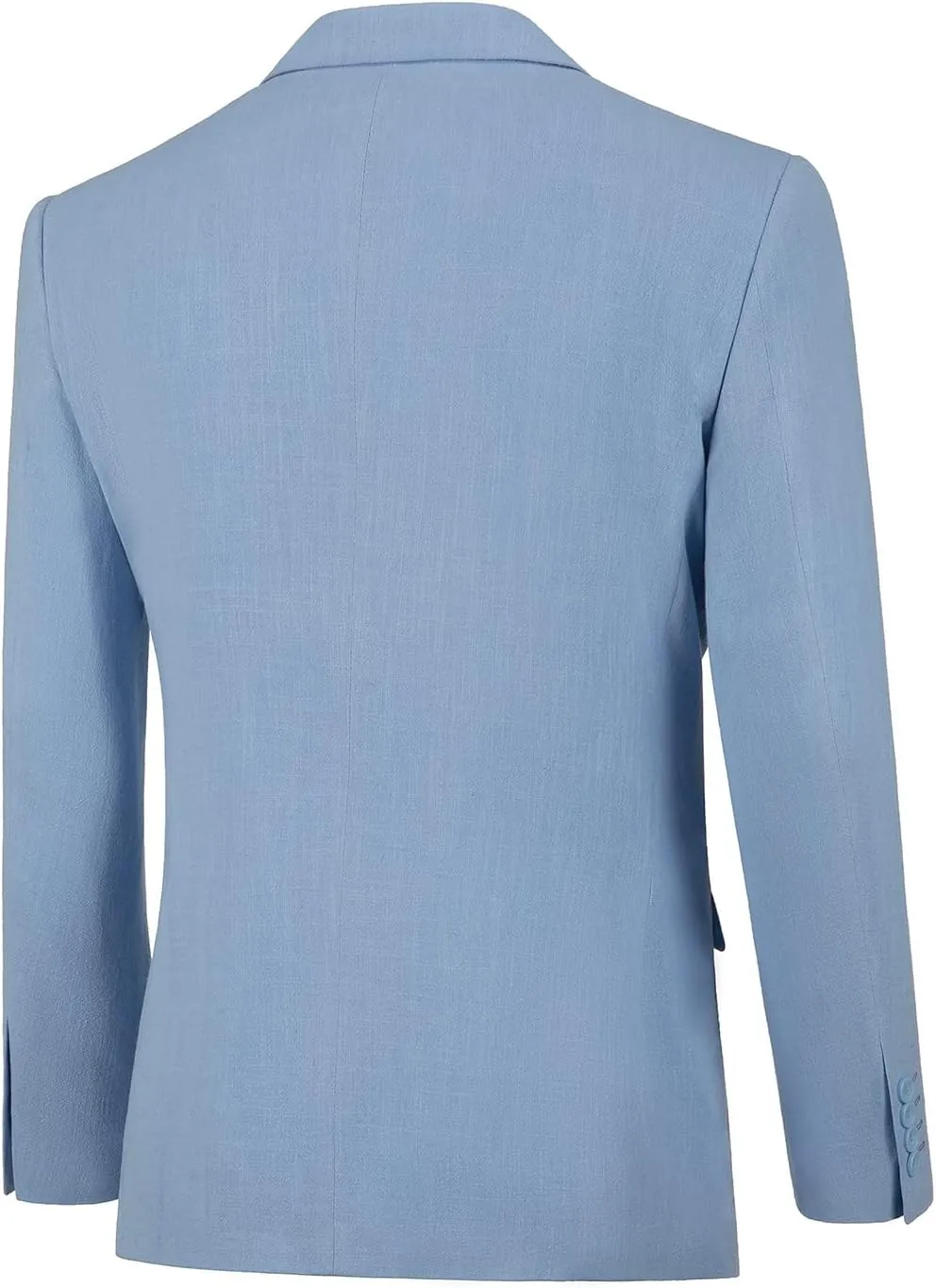 Linen Suit 3 Pieces Vintage Retro Wedding Prom Suits Slim Fit Jacket Blazer Groom Tuxedos
