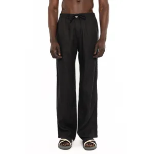 LINEN TROUSER WITH DRAWSTRING