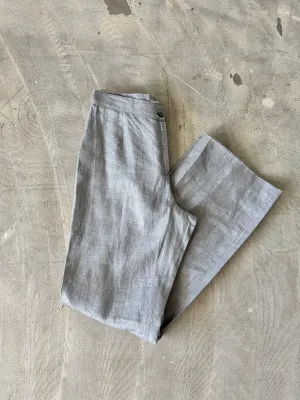 Linen trousers| Soft grey
