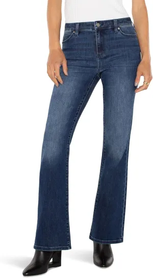 Liverpool Women's Lucy Bootcut Mid Rise Stretch Denim in Granada Hills