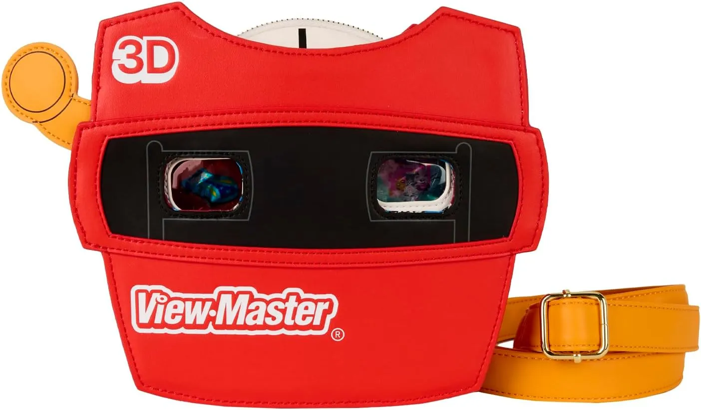 Loungefly Mattel View-Master Crossbody Bag with Coin Bag