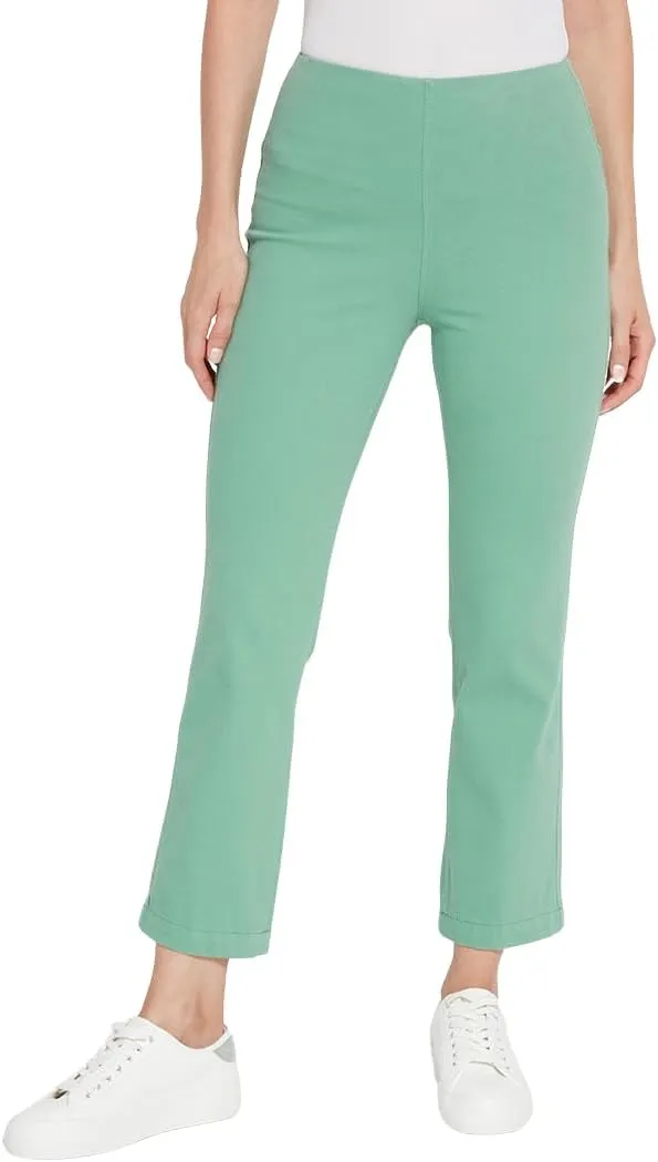 Lyssé Baby Bootcut Denim – Bootcut Jeans for Women and Ankle Jeans with 4 Way Stretch Knit Denim