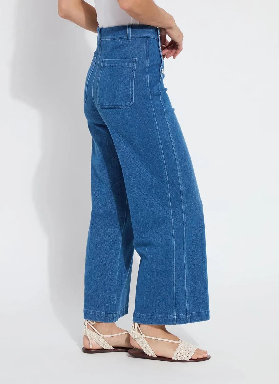 Lyssé Mallory Sailor Denim Pants for Women