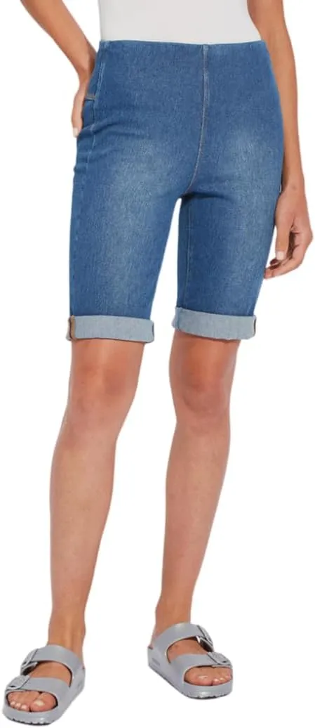 Lysse womens Boyfriend Shorts, Mid Wash, X-Small US