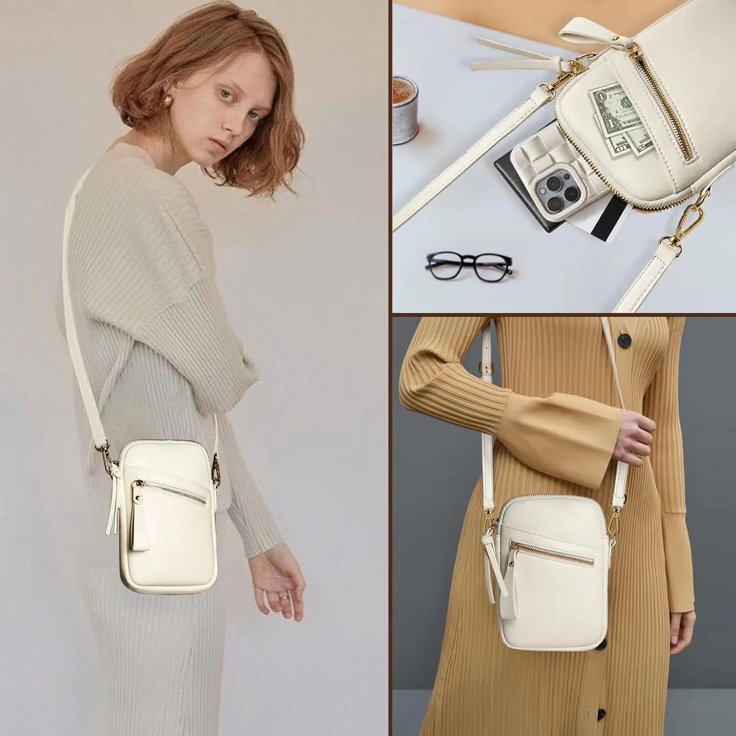 M-Plateau Crossbody Bags for Women and Men, Cross Body Bag Purses for Women Small,Phone Purse and with Adjustable Strap