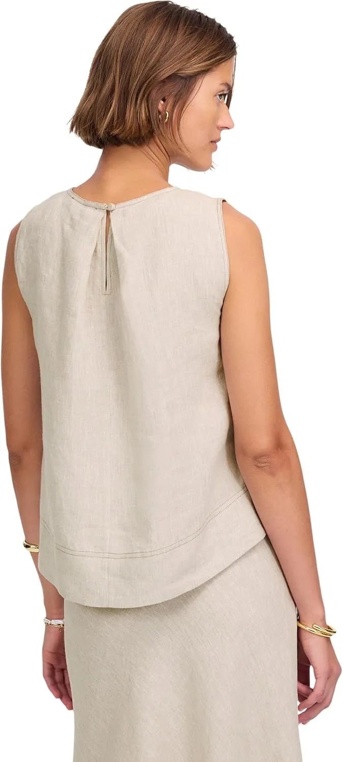 Madewell Women's Suki Top-100% Linen