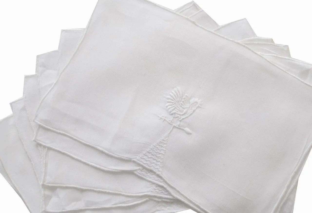 Marghab Vintage Cocktail Napkins Weather Cock Set of 8