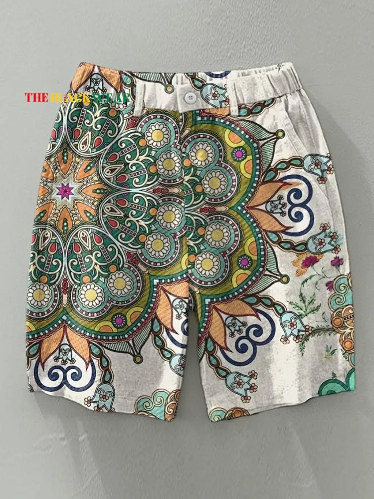 Matteo | Artistic Ethnic Pattern Shirt