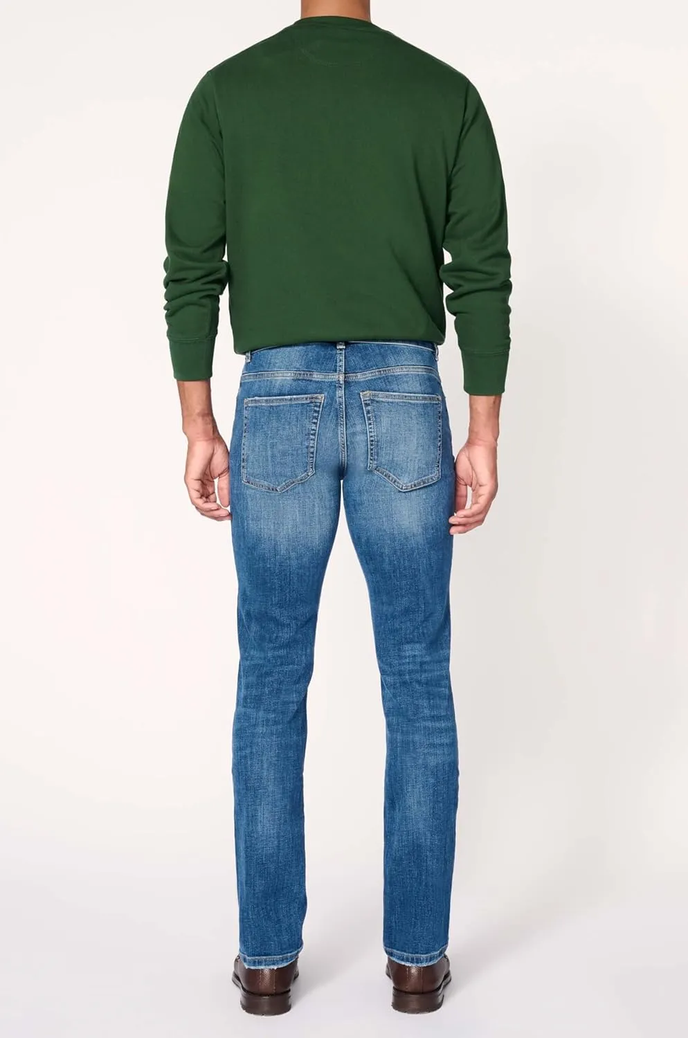 Men's AMS Slim Jeans – Mid Rise, Slim Silhouette, Tailored Fit