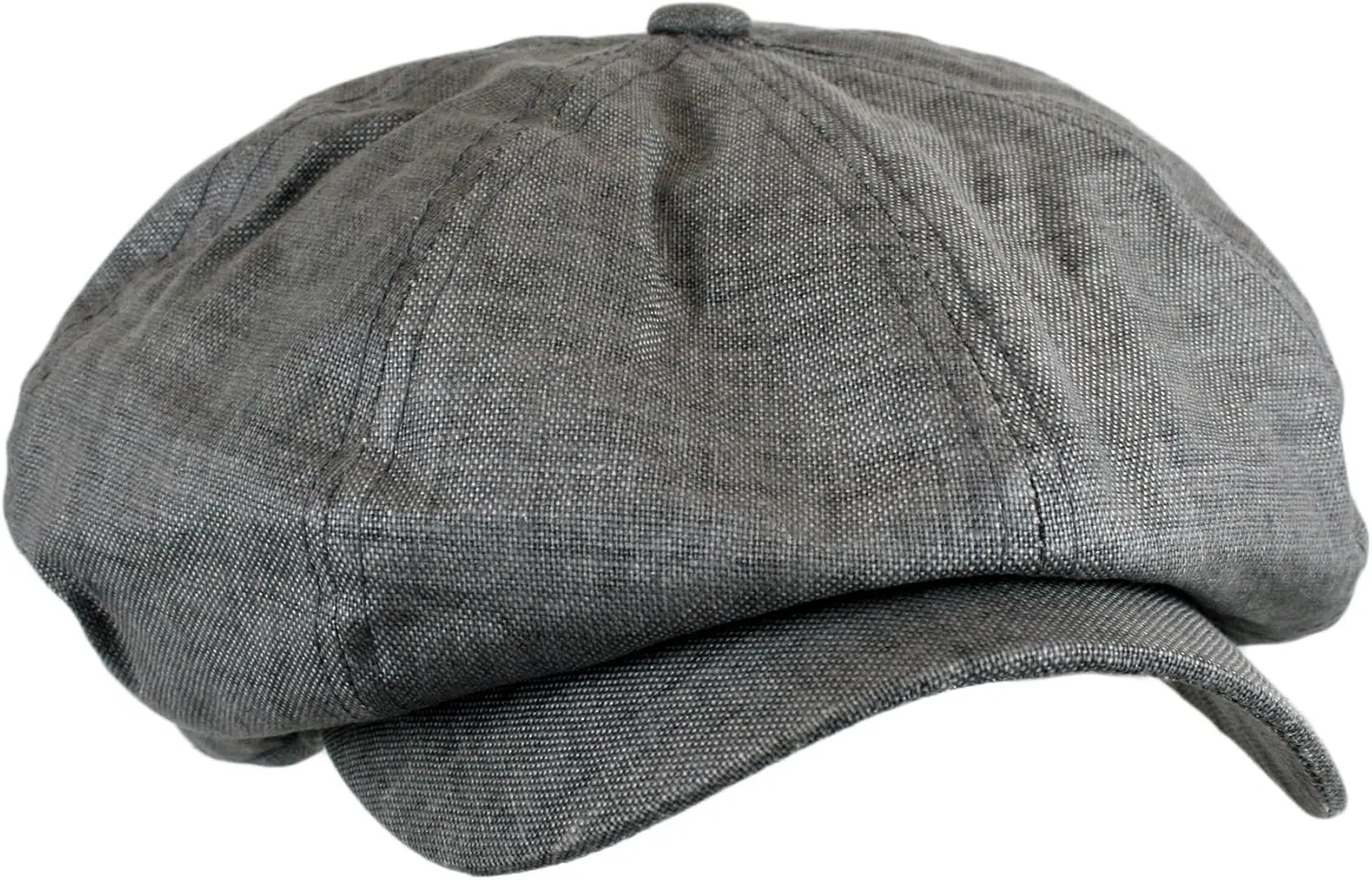 Men's Linen 8 Panel Applejack Gatsby Newsboy Ivy Hat