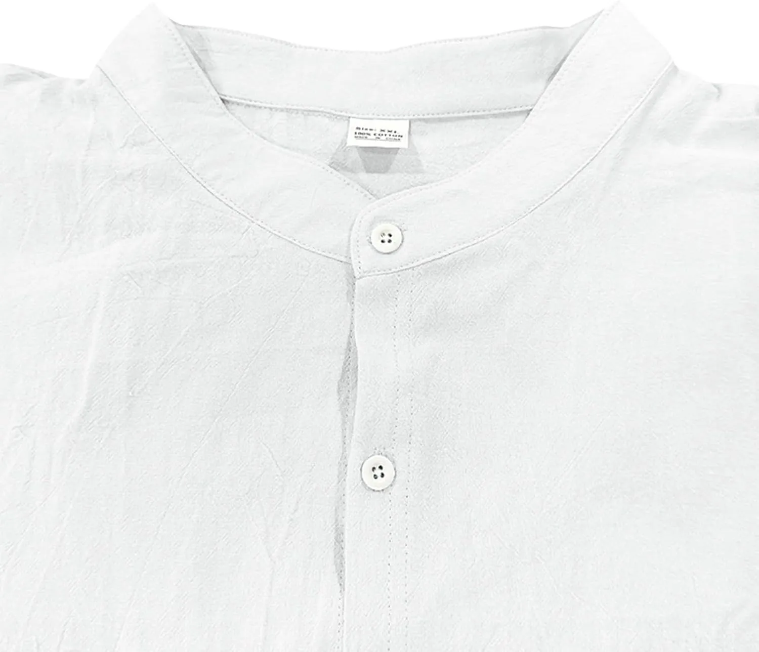 Men's Linen Shirts Short Sleeve Casual Shirts Button Down Shirt for Men Beach Summer Shirt with Pockets Linen Tops