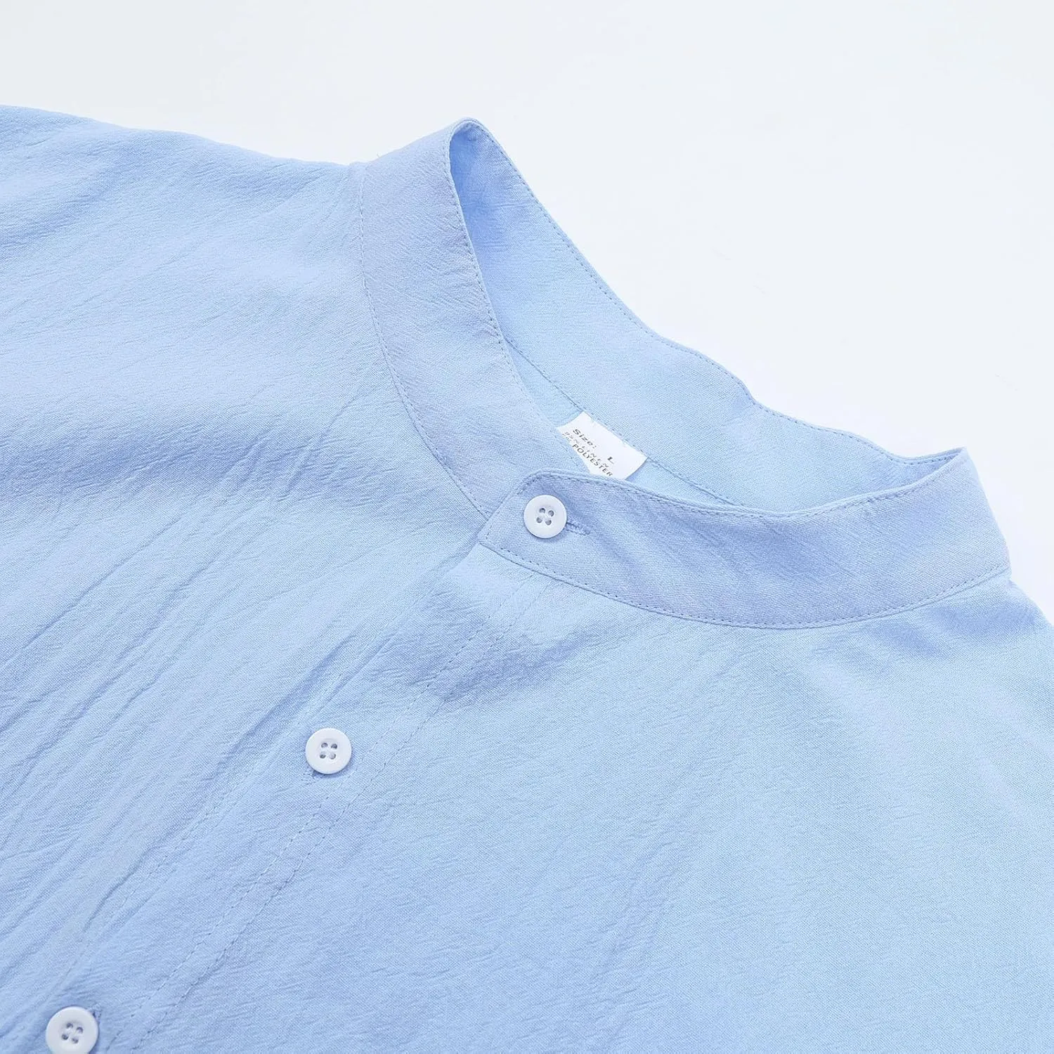 Men's Linen Shirts Short Sleeve Casual Shirts Button Down Shirt for Men Beach Summer Shirt with Pockets Linen Tops