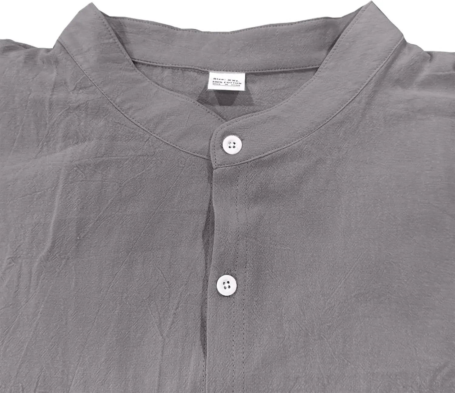 Men's Linen Shirts Short Sleeve Casual Shirts Button Down Shirt for Men Beach Summer Shirt with Pockets Linen Tops