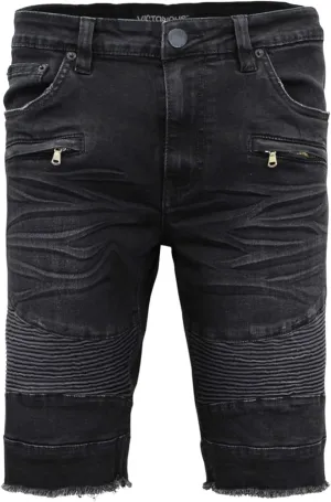 Mens Ripped & Distressed Denim Shorts