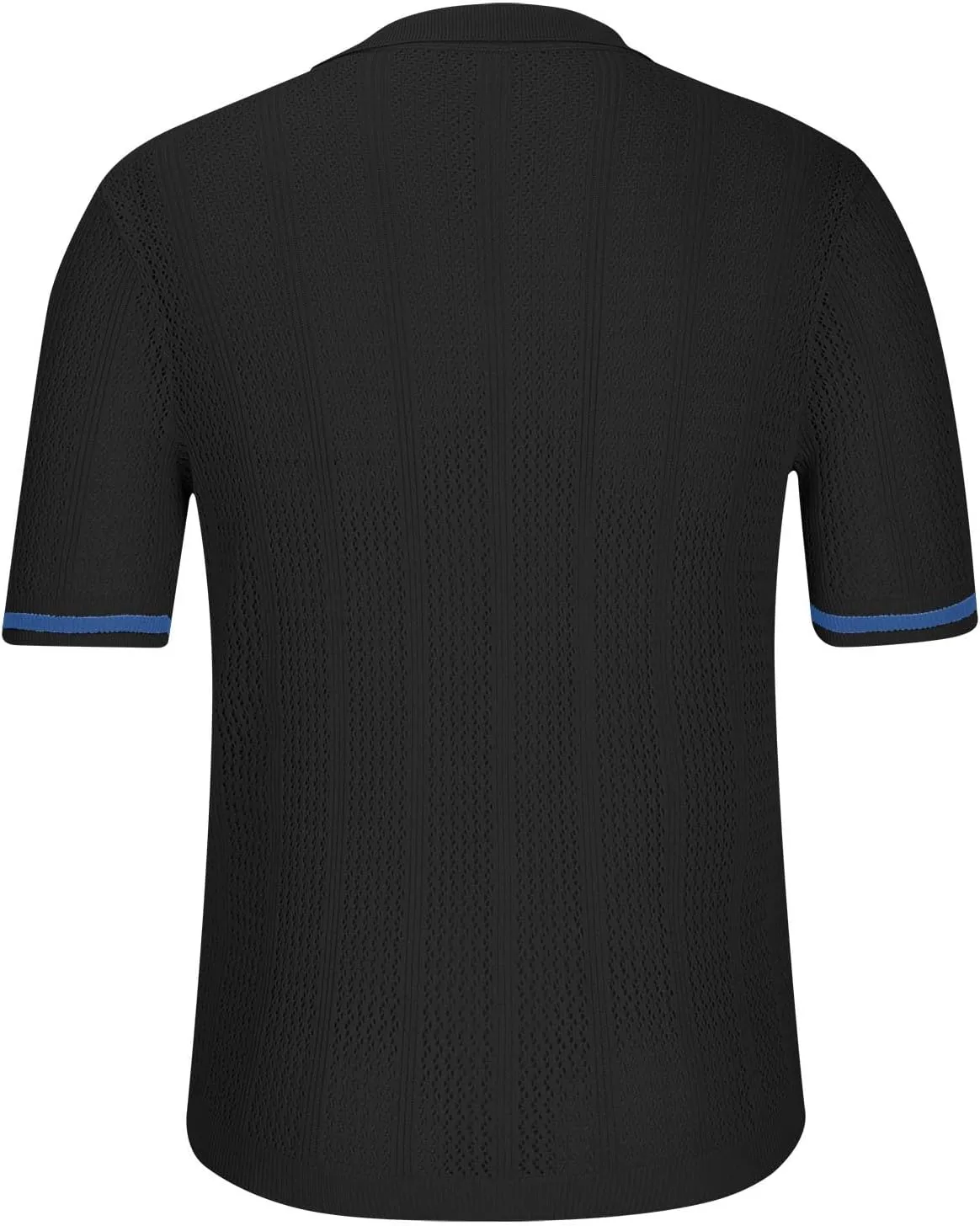 Men's Short Sleeve Knit Shirt Vintage Loose Button Down Lapel Solid Blouses Summer Casual Retro Workout Shirts