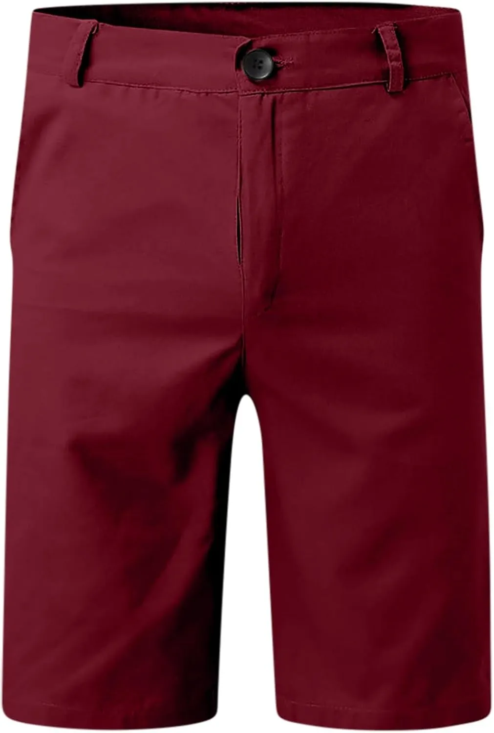 Men's Slim Fit Stretch Shorts Casual Fashion Vacation Beach Shorts Drawstring Elastic Waist Streetwear Short