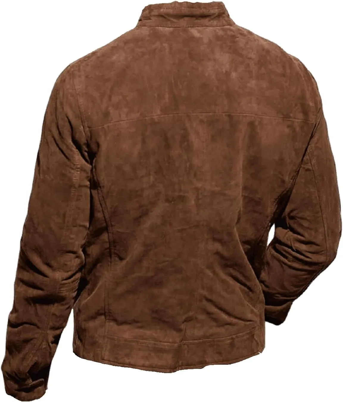 Men's Suede Leather Jacket | Men's Fashion Stylish Suede Leather Jacket